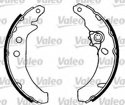 Valeo 554650 - Kit ganasce freno autozon.pro