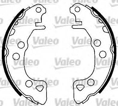 Valeo 554692 - Kit ganasce freno autozon.pro