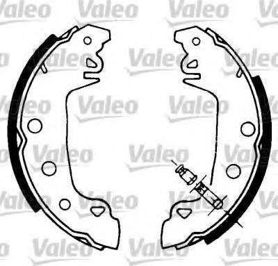 Valeo 554683 - Kit ganasce freno autozon.pro