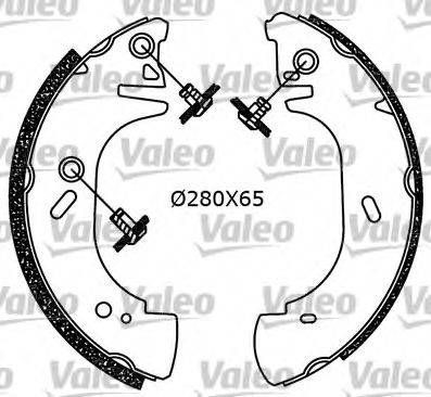 Valeo 554730 - Kit ganasce freno autozon.pro