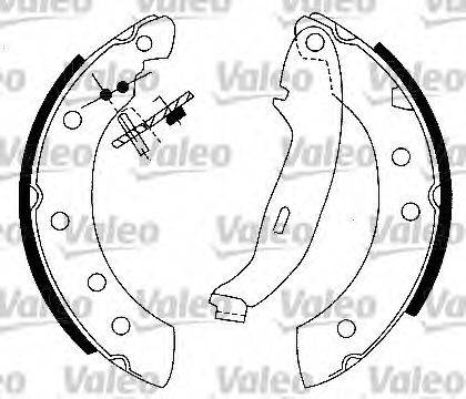 Valeo 553778 - Kit ganasce freno autozon.pro