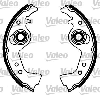 Valeo 553829 - Kit ganasce freno autozon.pro