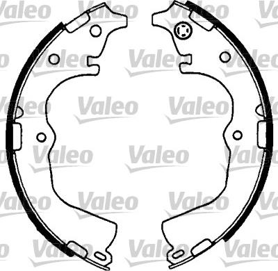 Valeo 562751 - Kit ganasce freno autozon.pro