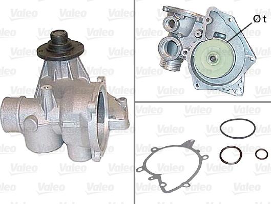 Valeo 506445 - Pompa acqua autozon.pro