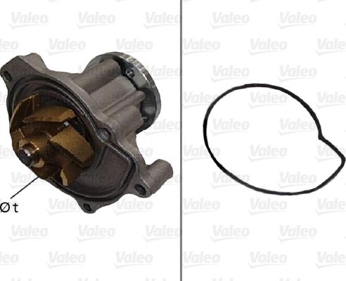 Valeo 506593 - Pompa acqua autozon.pro