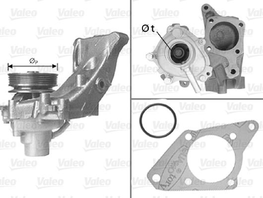 Valeo 506586 - Pompa acqua autozon.pro