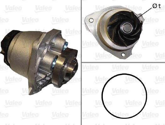 Valeo 506587 - Pompa acqua autozon.pro