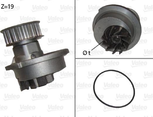 Valeo 506647 - Pompa acqua autozon.pro