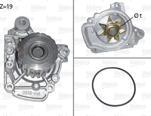 Valeo 506661 - Pompa acqua autozon.pro