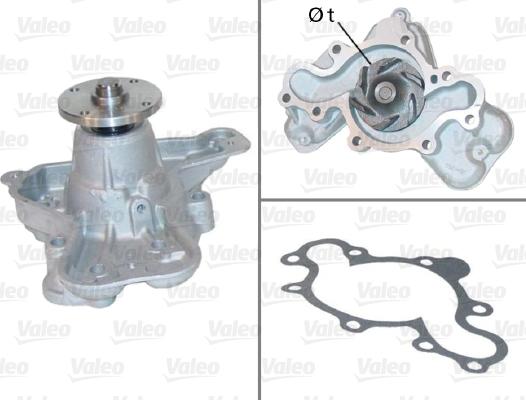 Valeo 506626 - Pompa acqua autozon.pro