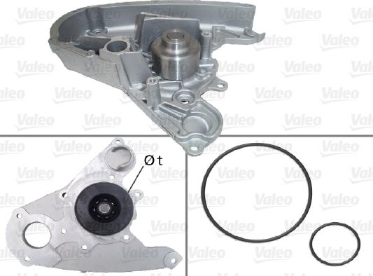 Valeo 506864 - Pompa acqua autozon.pro