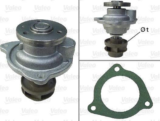 Valeo 506809 - Pompa acqua autozon.pro