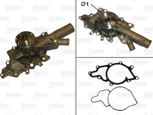 Valeo 506875 - Pompa acqua autozon.pro