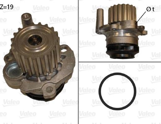 Valeo 506871 - Pompa acqua autozon.pro