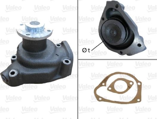 Valeo 506358 - Pompa acqua autozon.pro