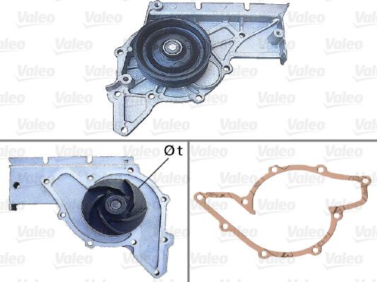 Valeo 506781 - Pompa acqua autozon.pro