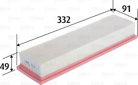 Valeo 585424 - Filtro aria autozon.pro