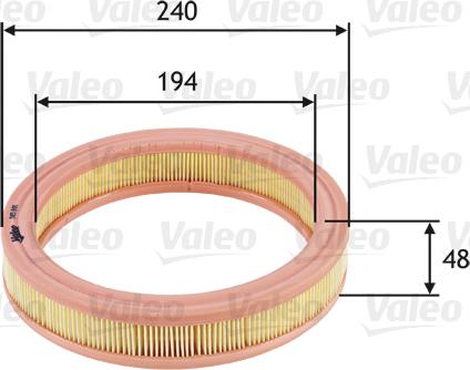 Valeo 585691 - Filtro aria autozon.pro