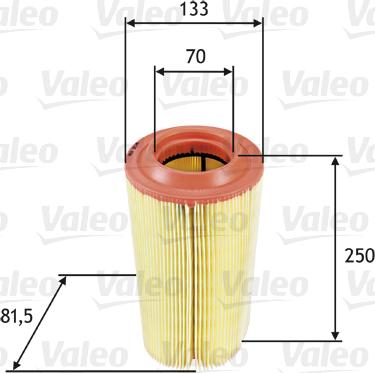 Valeo 585649 - Filtro aria autozon.pro