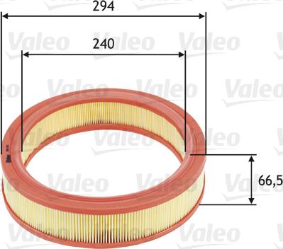 Valeo 585651 - Filtro aria autozon.pro