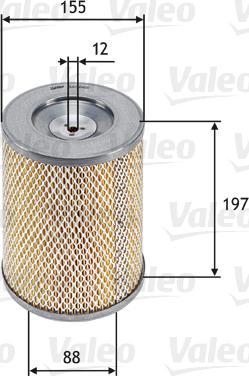 Valeo 585666 - Filtro aria autozon.pro