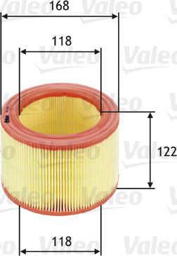 Valeo 585600 - Filtro aria autozon.pro