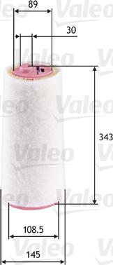 Valeo 585617 - Filtro aria autozon.pro