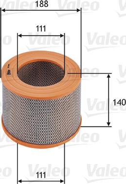 Valeo 585685 - Filtro aria autozon.pro