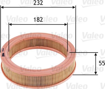 Valeo 585632 - Filtro aria autozon.pro