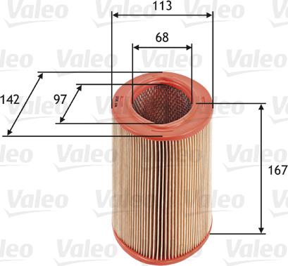 Valeo 585623 - Filtro aria autozon.pro