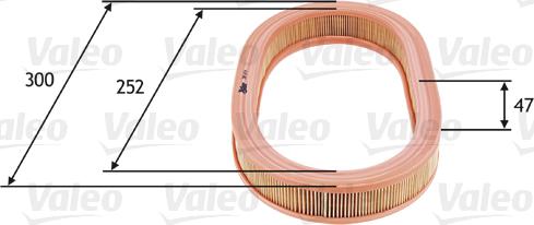 Valeo 585674 - Filtro aria autozon.pro