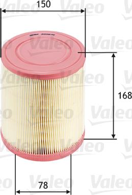 Valeo 585676 - Filtro aria autozon.pro