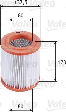 Valeo 585677 - Filtro aria autozon.pro