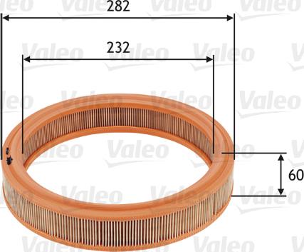 Valeo 585746 - Filtro aria autozon.pro