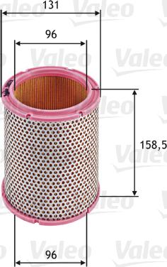 Valeo 585711 - Filtro aria autozon.pro