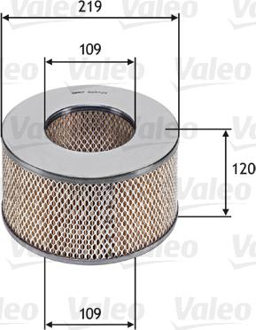 Valeo 585724 - Filtro aria autozon.pro