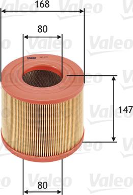 Valeo 585725 - Filtro aria autozon.pro