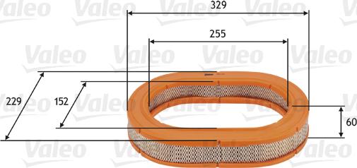 Valeo 585723 - Filtro aria autozon.pro