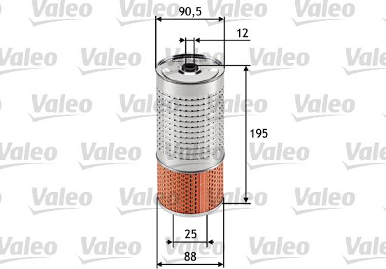 Valeo 586546 - Filtro olio autozon.pro