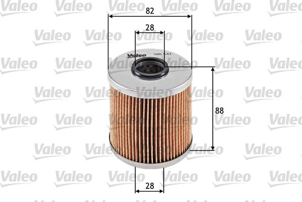 Valeo 586543 - Filtro olio autozon.pro