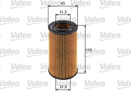 Valeo 586556 - Filtro olio autozon.pro