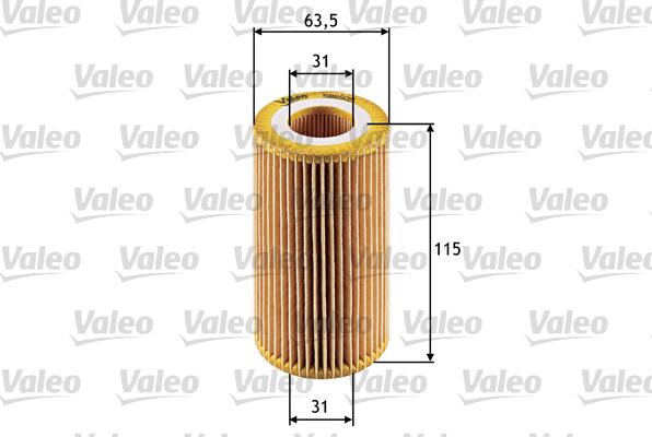 Valeo 586505 - Filtro olio autozon.pro