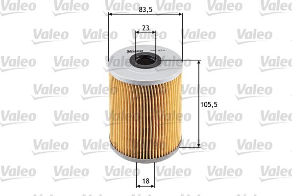 Valeo 586574 - Filtro olio autozon.pro