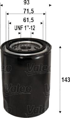 Valeo 586105 - Filtro olio autozon.pro