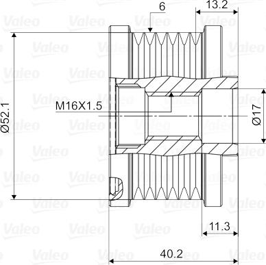 Valeo 588092 - Puleggia cinghia, Alternatore autozon.pro