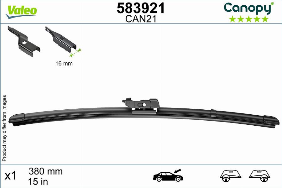 Valeo 583921 - Spazzola tergi autozon.pro