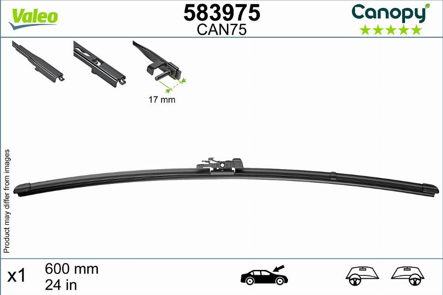 Valeo 583975 - Spazzola tergi autozon.pro