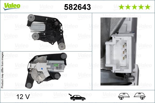 Valeo 582643 - Motore tergicristallo autozon.pro