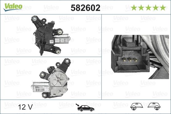 Valeo 582602 - Motore tergicristallo autozon.pro