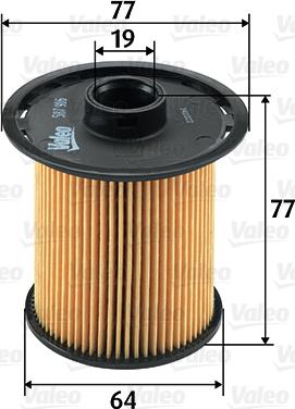 Valeo 587916 - Filtro carburante autozon.pro